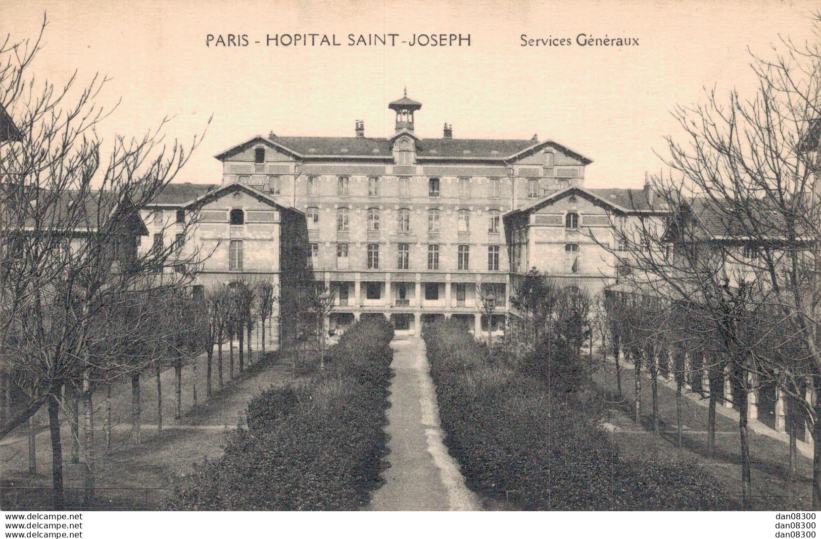 75 PARIS HOPITAL SAINT JOSEPH SERVICES GENERAUX - Salud, Hospitales