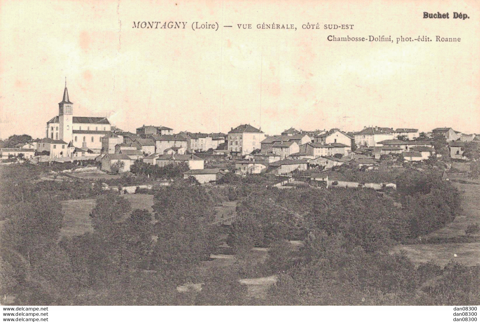 42 MONTAGNY VUE GENERALE COTE SUD EST - Andere & Zonder Classificatie