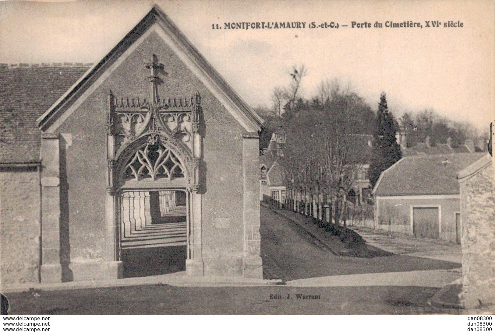 78 MONFORT L'AMAURY PORTE DU CIMETIERE - Montfort L'Amaury