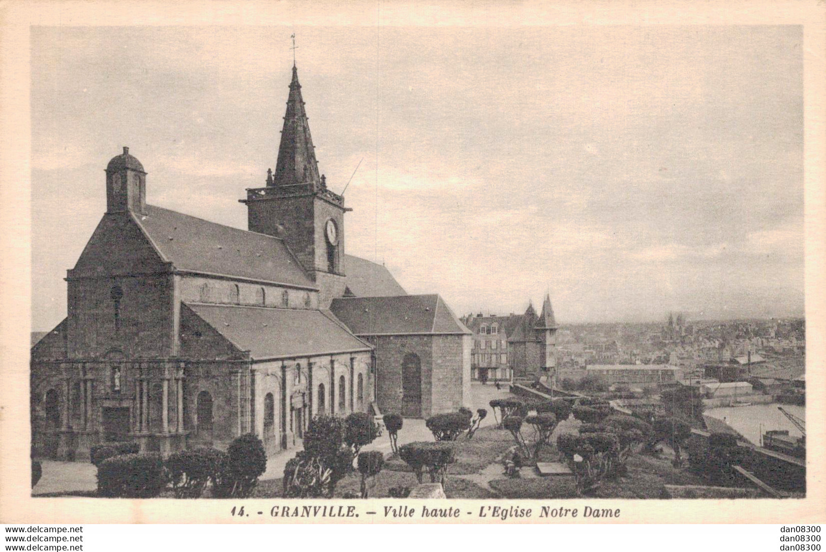 50 GRANVILLE VILLE HAUTE L'EGLISE NOTRE DAME - Granville