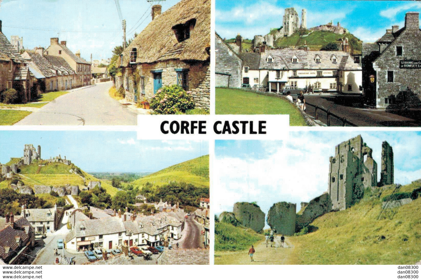 CORFE CASTLE VUES MULTIPLES CPSM - Autres & Non Classés