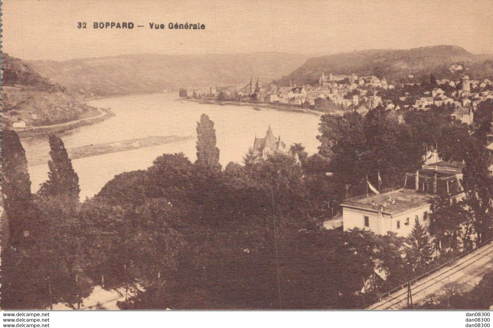 ALLEMAGNE BOPPARD VUE GENERALE - Boppard