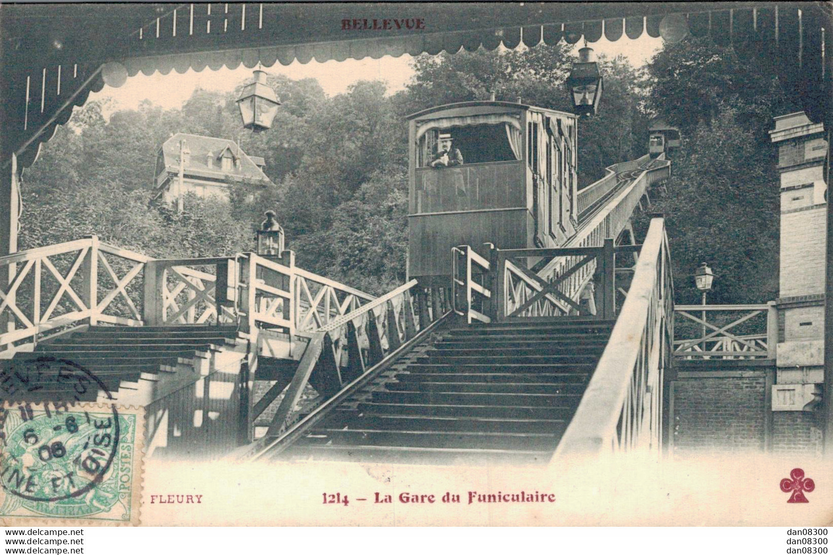 92 MEUDON LA GARE DU FUNICULAIRE - Meudon