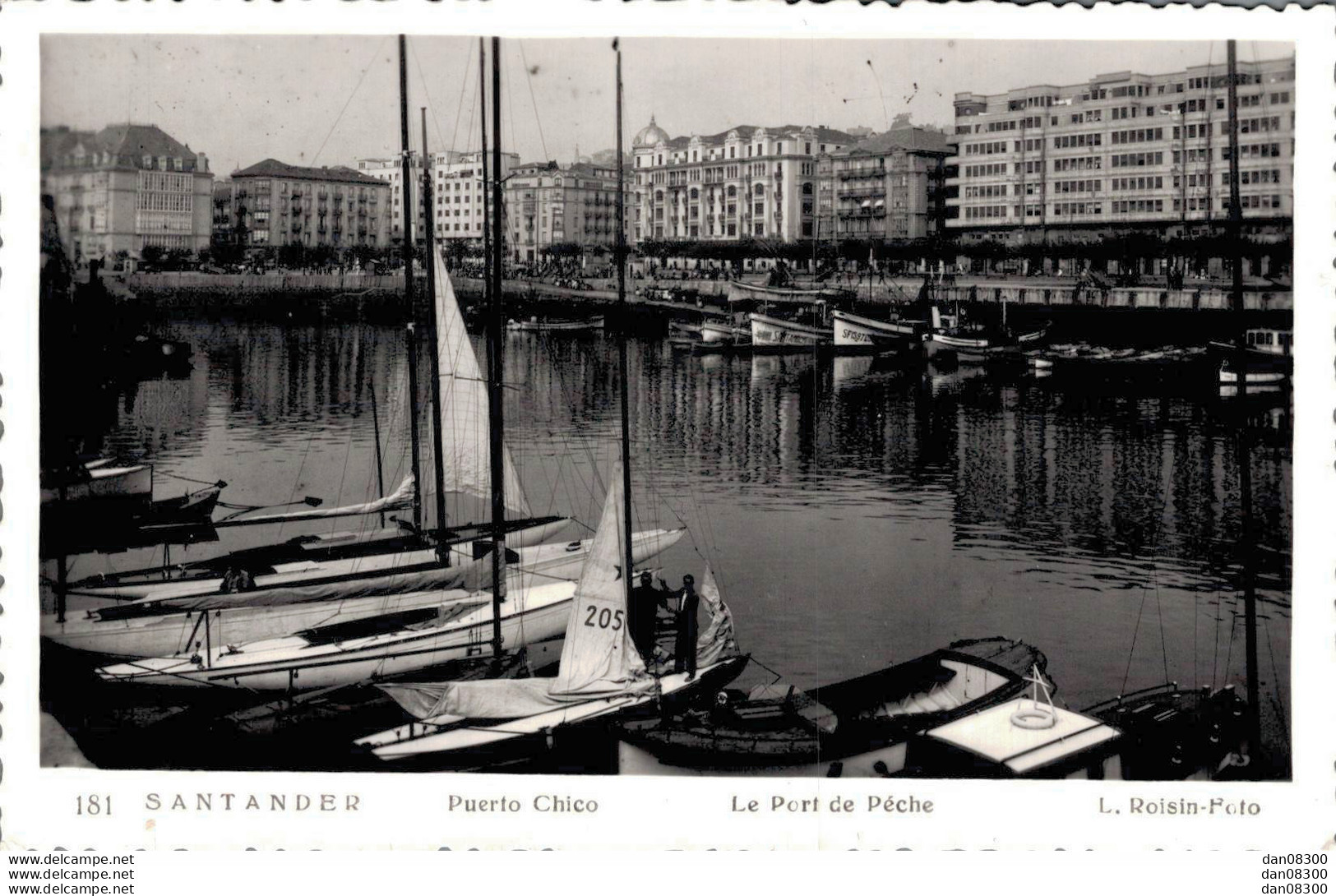 ESPAGNE SANTANDER PUERTO CHICO LE PORT DE PECHE - Cantabria (Santander)