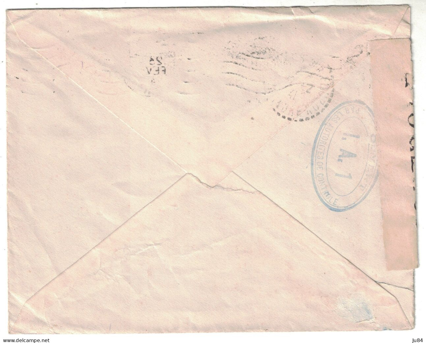 Indre - Chateauroux Gare - Lettre Pour Varenne Sur Fouzon - Contrôle Militaire - 20 Février 1941 - Storia Postale