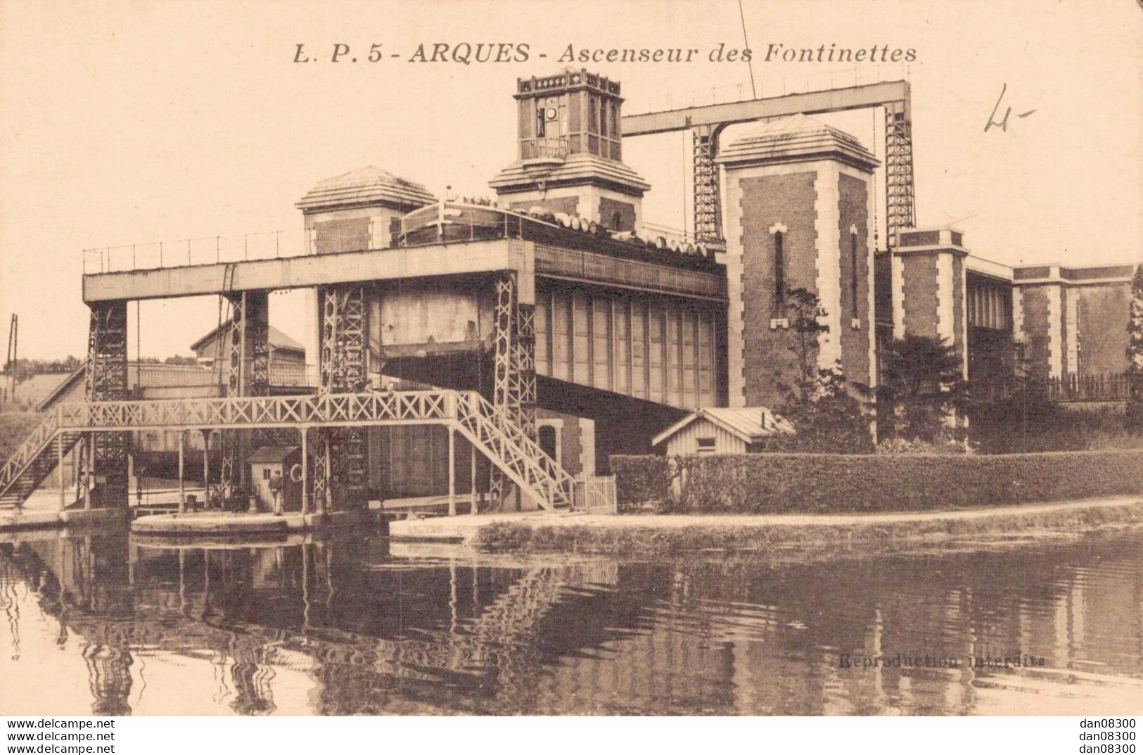 62 ARQUES ASCENSEUR DES FONTINETTES - Arques