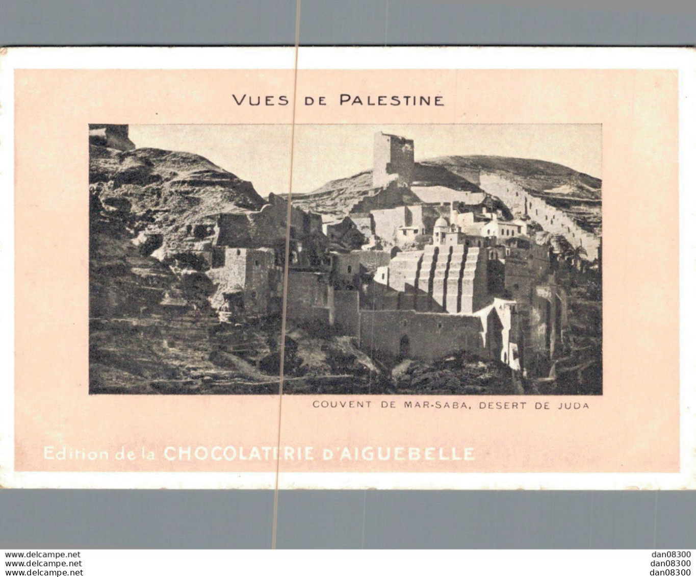 VUES DE PALESTINE COUVENT DE MAR-SABA DESERT DE JUDA - Palestina