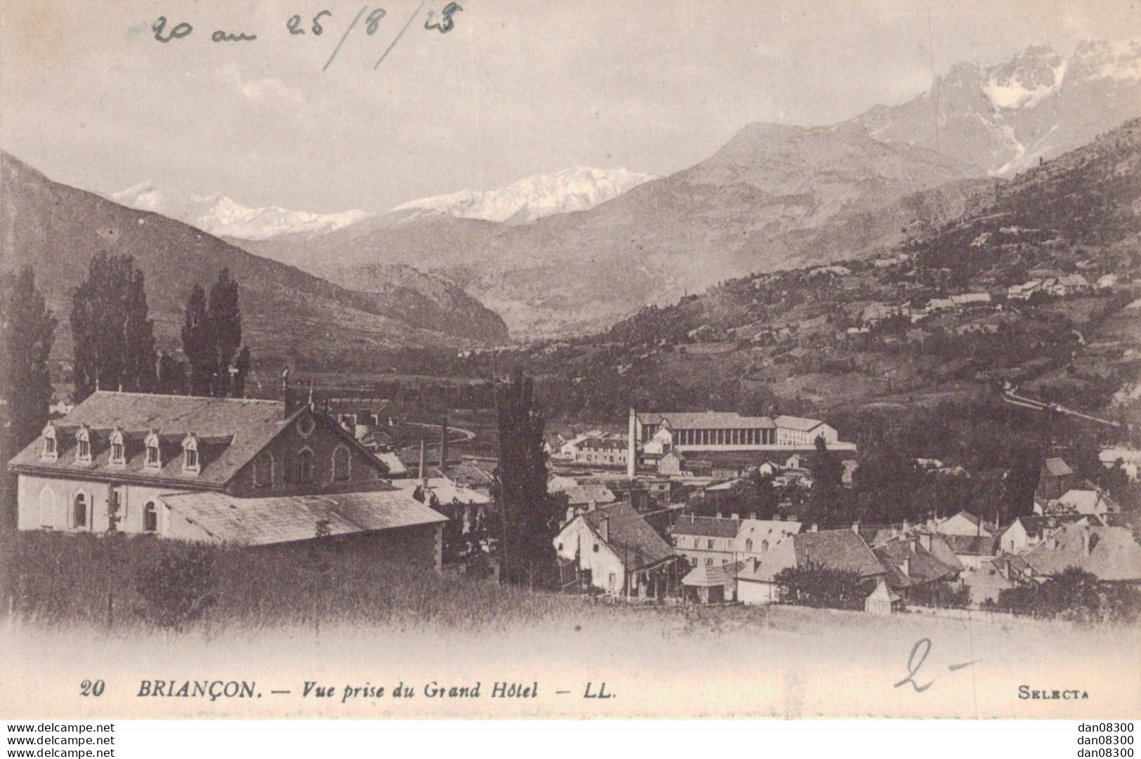 05 BRIANCON VUE PRISE DU GRAND HOTEL - Briancon