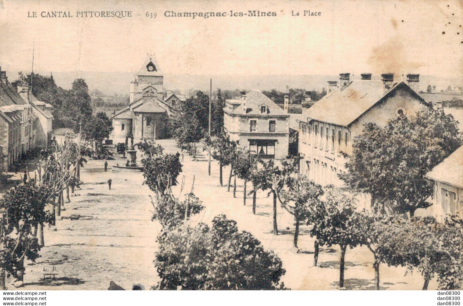 15 CHAMPAGNAC LES MINES LA PLACE - Andere & Zonder Classificatie