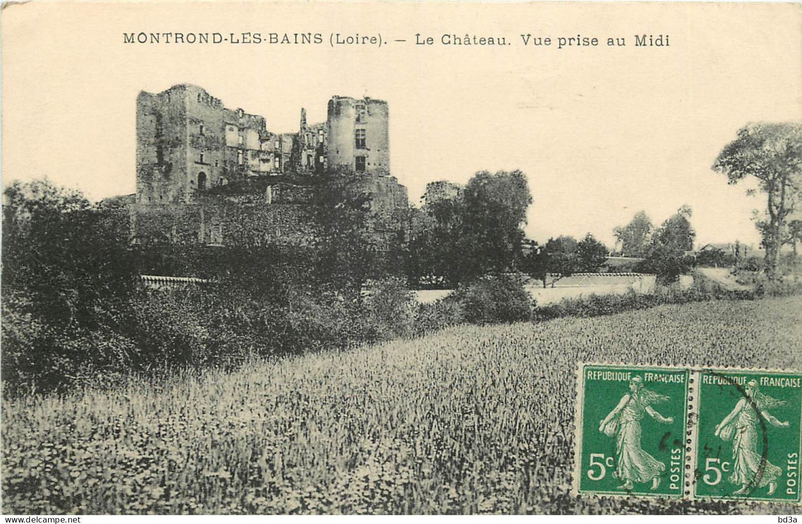 42 - MONTROND LES BAINS - LE CHATEAU - Autres & Non Classés