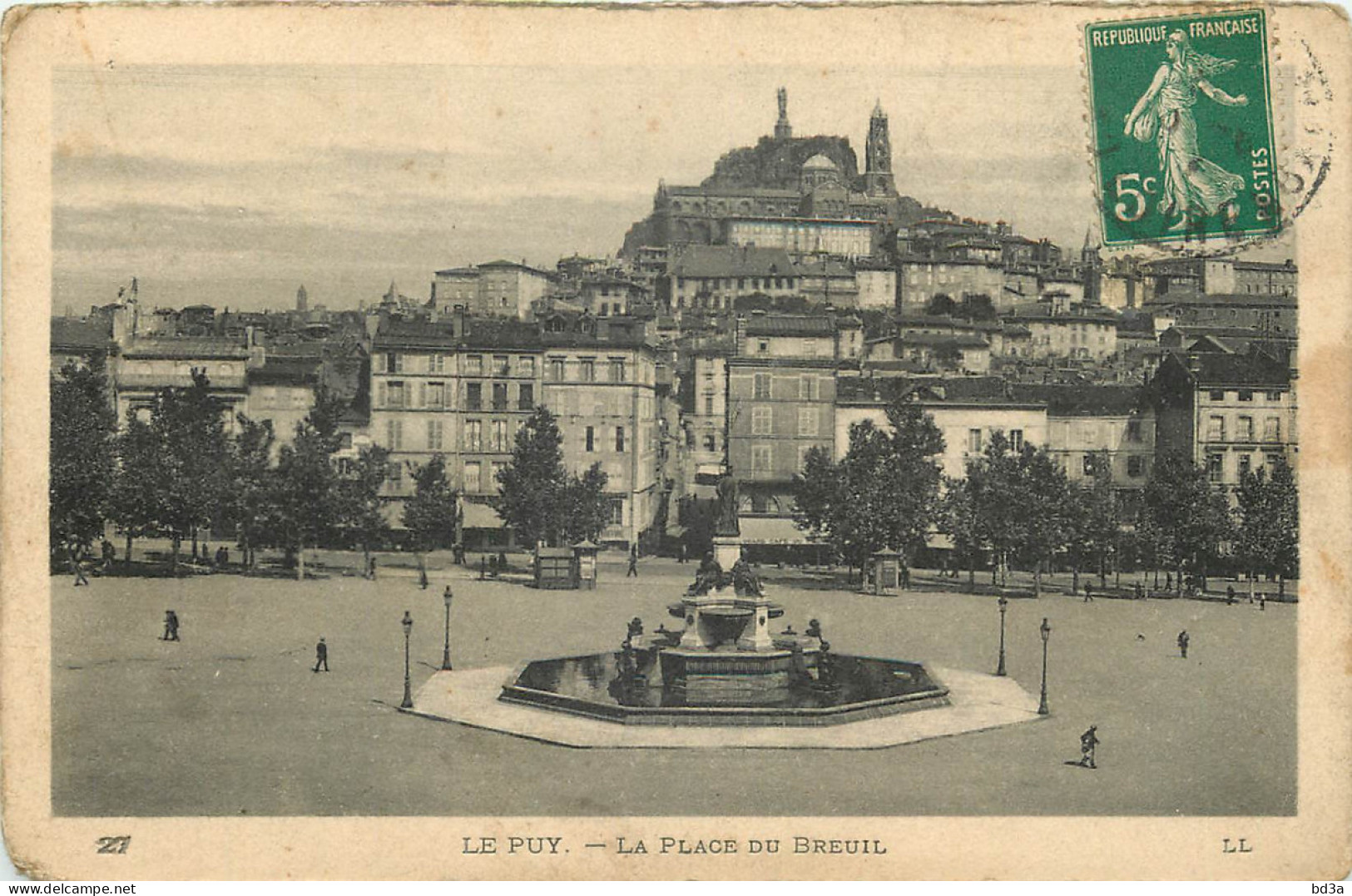 43 - LE PUY EN VELAY - PLACE DU BREUIL - Le Puy En Velay