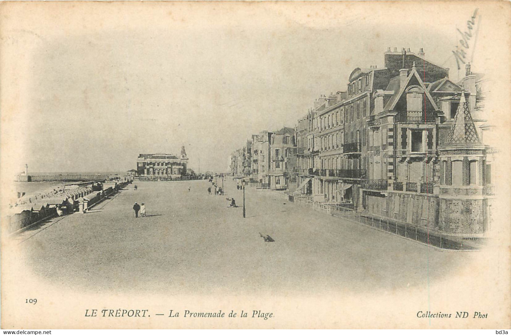 76 - LE TREPORT - LA PROMENADE DE LA PLAGE - Le Treport