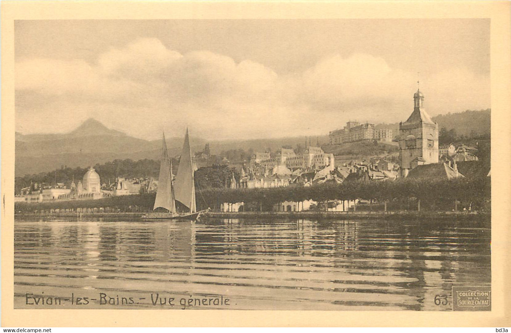 74 - EVIAN LES BAINS - VUE GENERALE - Evian-les-Bains