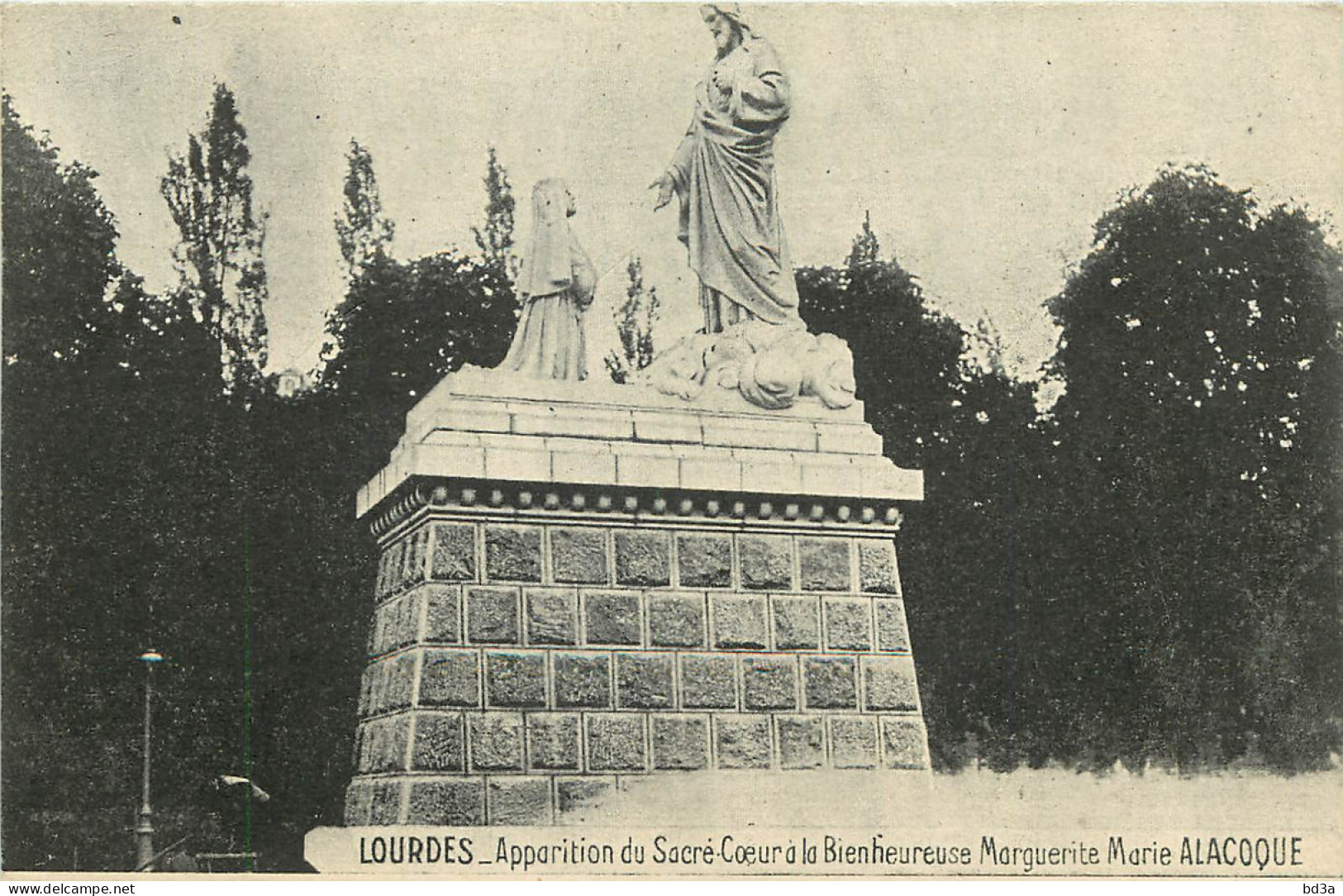 65 - LOURDES - APPARITION DU SACRE COEUR  - Lourdes