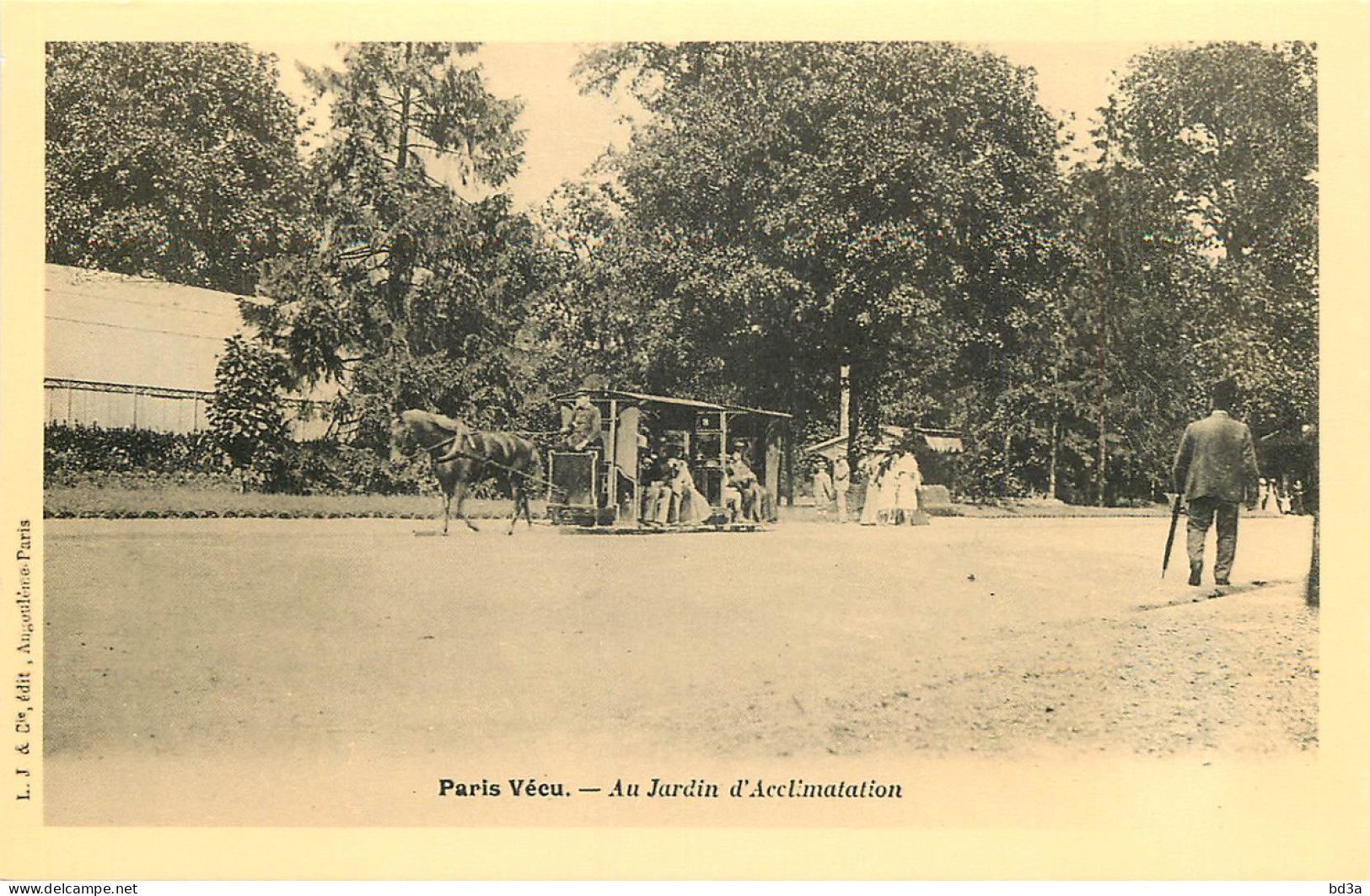 75 - PARIS  VECU - AU JARDIN D'ACLIMATATION - Altri & Non Classificati