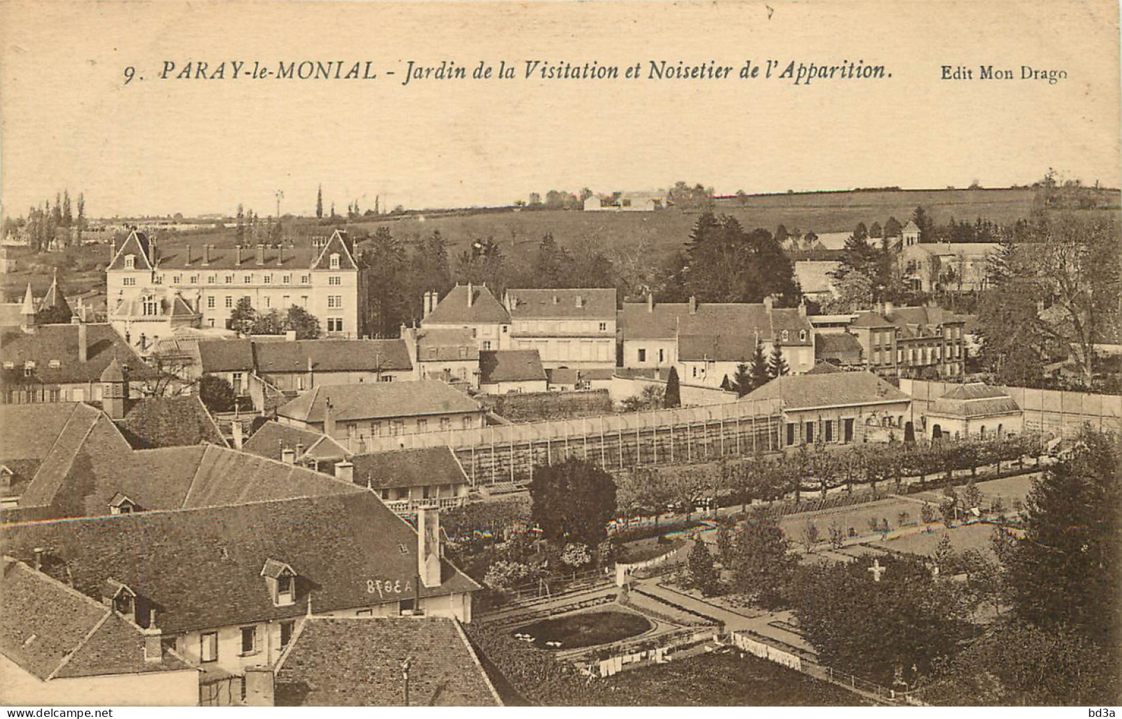 71 - PARAY LE MONIAL - JARDIN DE LA VISITATION - Paray Le Monial