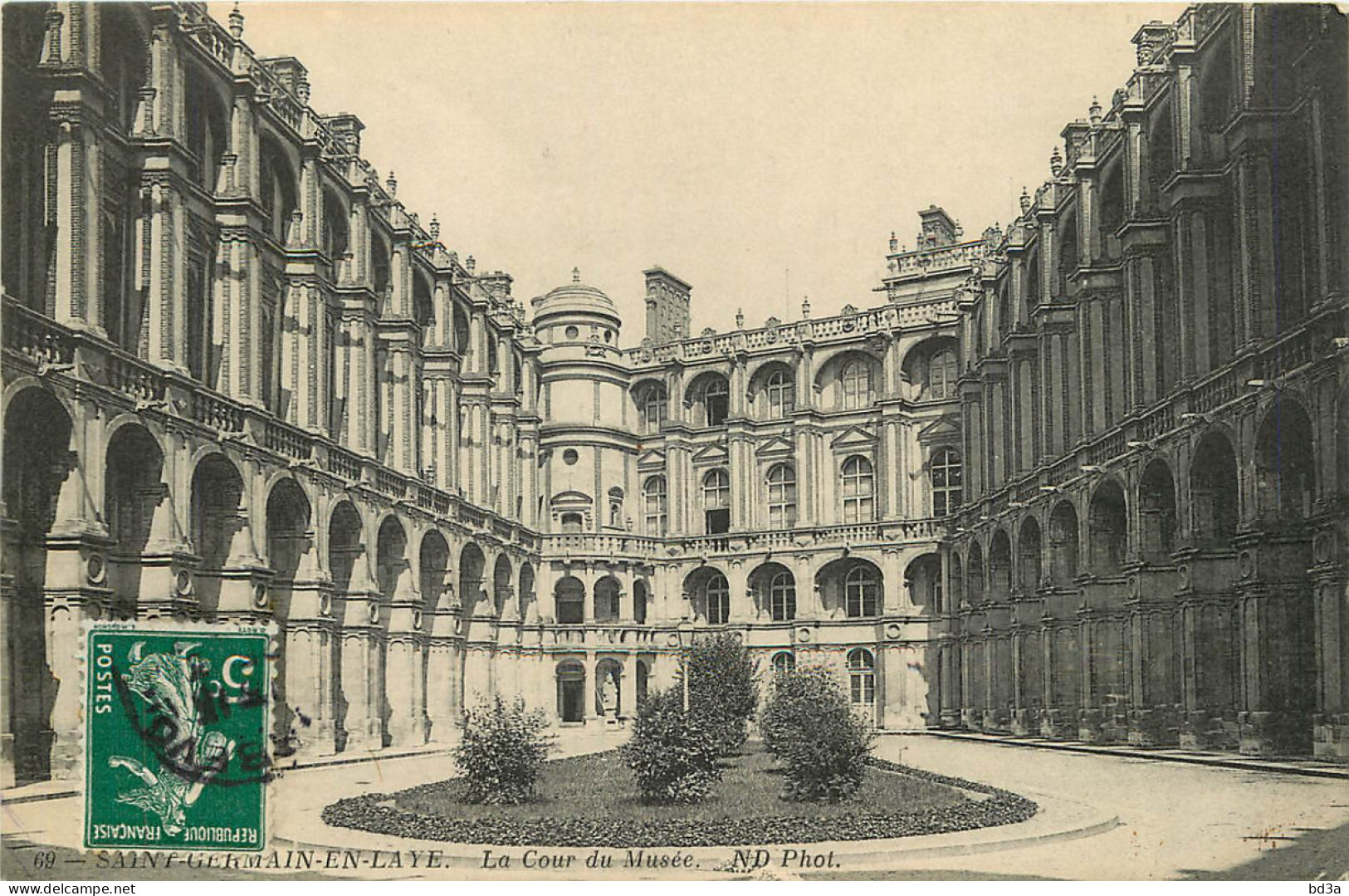 78 - SAINT GERMAIN EN LAYE - LA COUR DU MUSEE - St. Germain En Laye