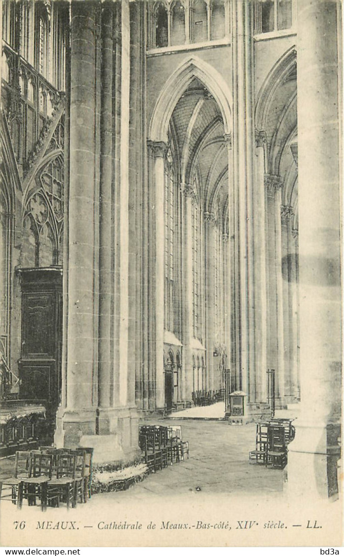 77 -  MEAUX - CATHEDRALE - Meaux