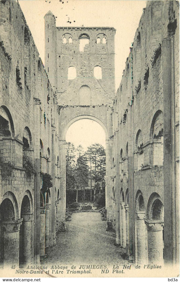  76 -  ABBAYE DE JUMIEGES - Jumieges