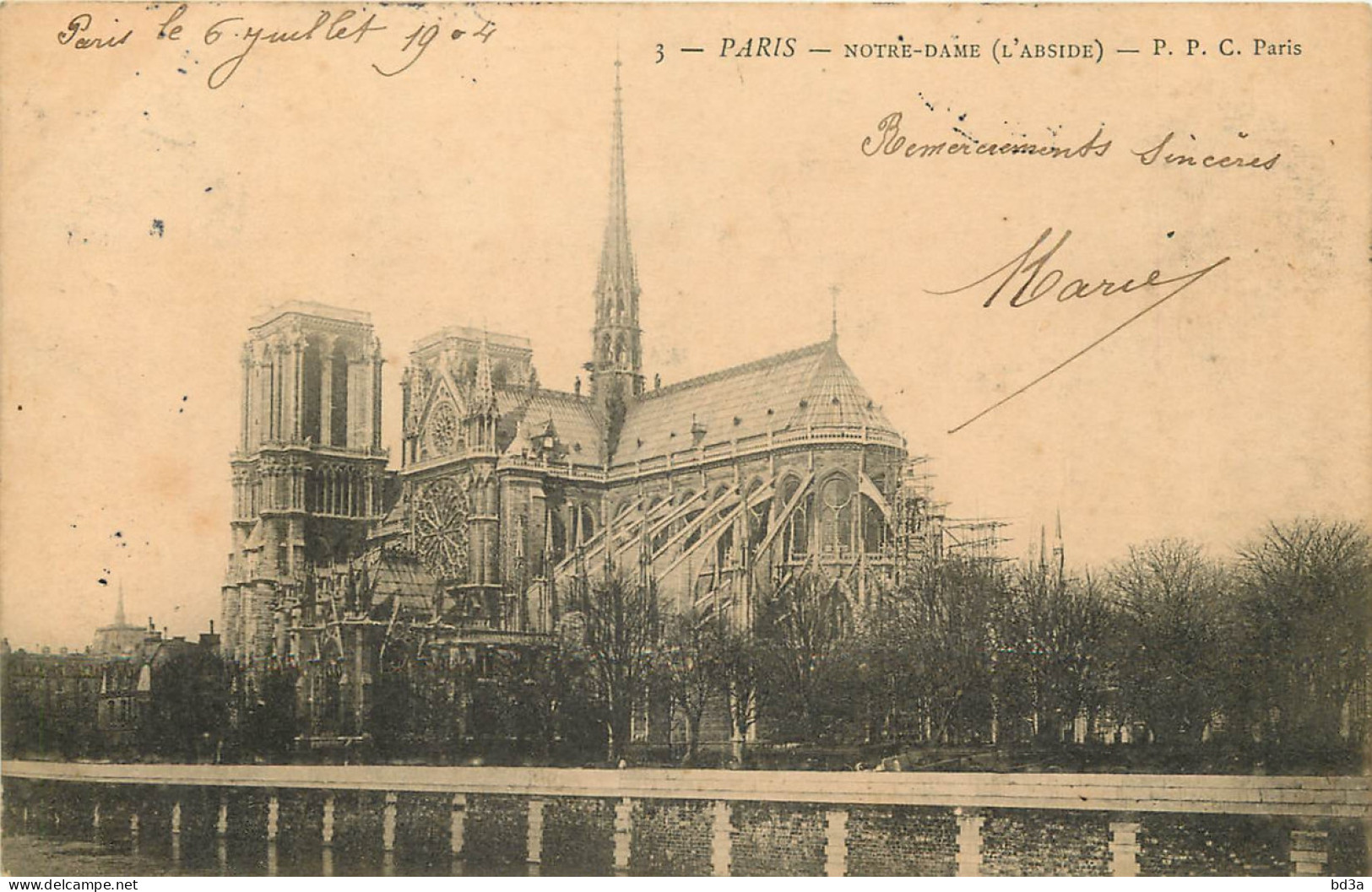 75 - PARIS - NOTRE DAME  - Notre Dame Von Paris