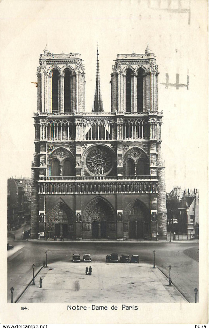75 - PARIS - NOTRE DAME  - Notre Dame Von Paris