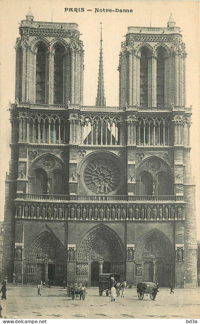 75 - PARIS - NOTRE DAME  - Notre Dame De Paris