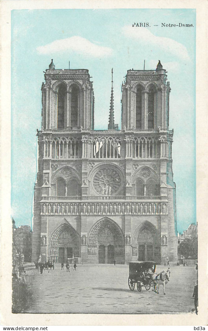 75 - PARIS - NOTRE DAME  - Notre Dame De Paris