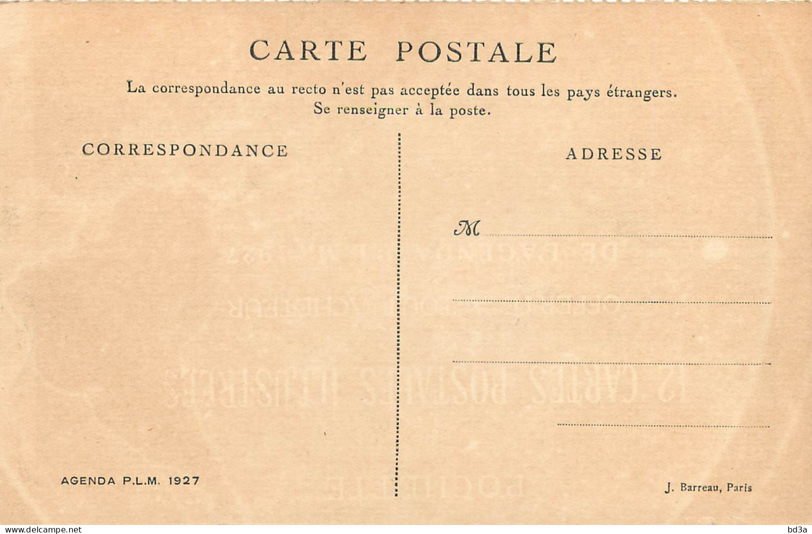 38 - LA GRANDE CHARTREUSE - P.L.M. 1927 - Chartreuse