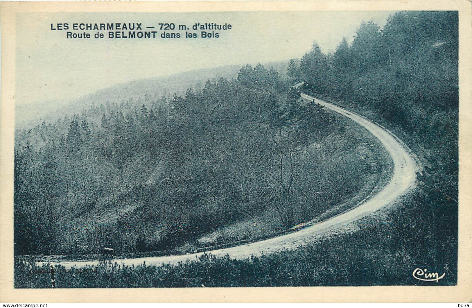  69 -  LES ECHARMEAUX - ROUTE DE BELMONT - Sonstige & Ohne Zuordnung