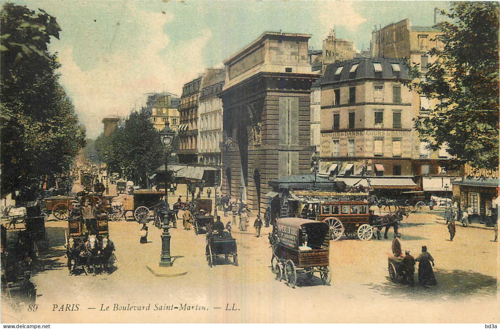 75 - PARIS - BOULEVARD SAINT MARTIN - Arrondissement: 10