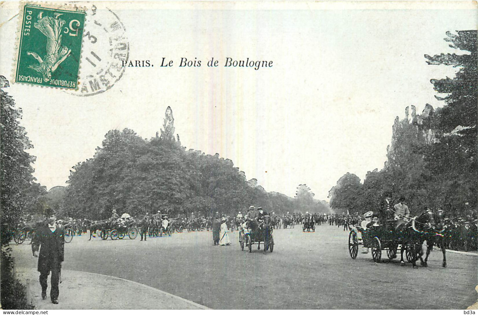 75 - PARIS - BOIS DE BOULOGNE - Arrondissement: 16