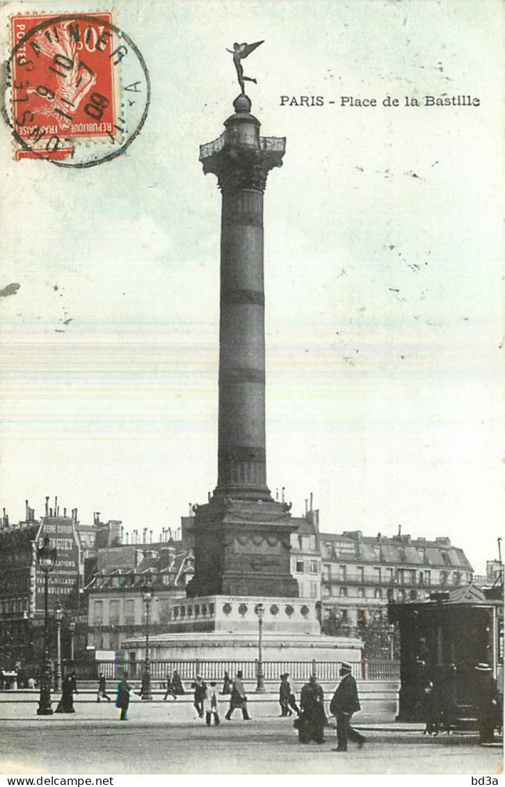 75 - PARIS - PLACE DE LA BASTILLE - Paris (11)