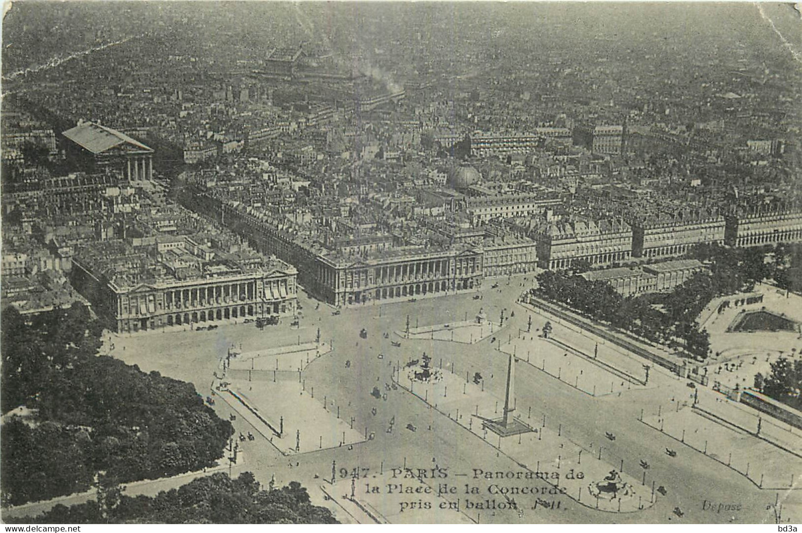 75 - PARIS - PANORAMA PLACE DE LA CONCORDE - Distretto: 08