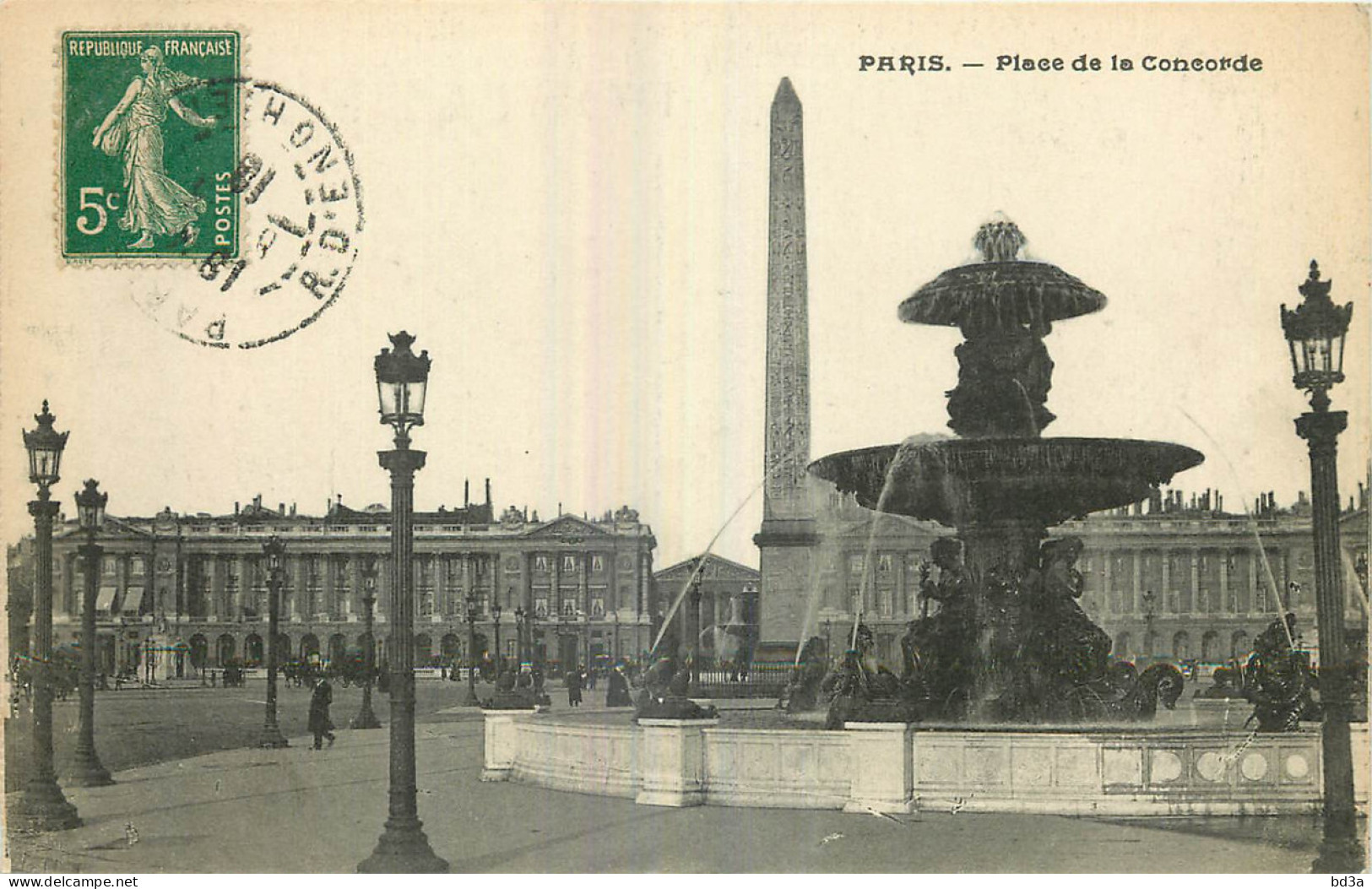 75 - PARIS - PLACE DE LA CONCORDE - Arrondissement: 08