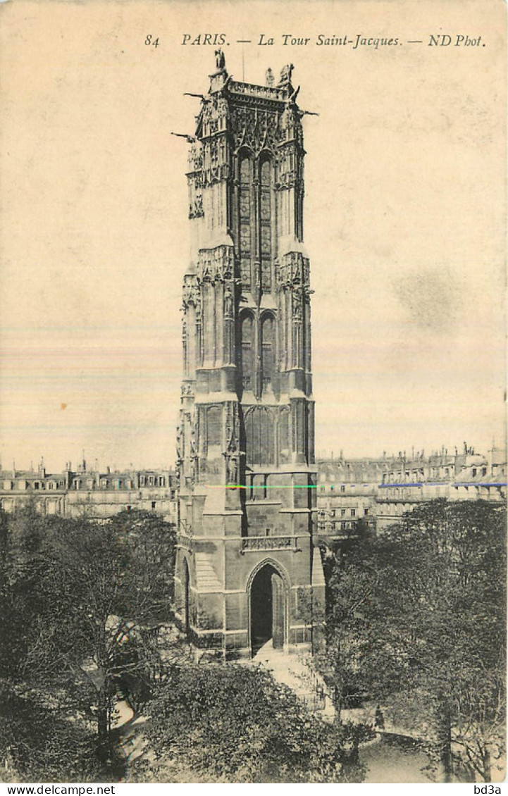 75 - PARIS - TOUR SAINT JACQUES - Sonstige Sehenswürdigkeiten