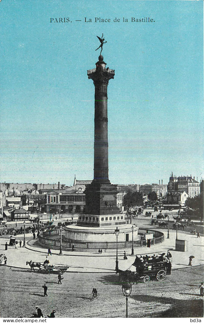 75 - PARIS - PLACE DE LA BASTILLE - Distretto: 11