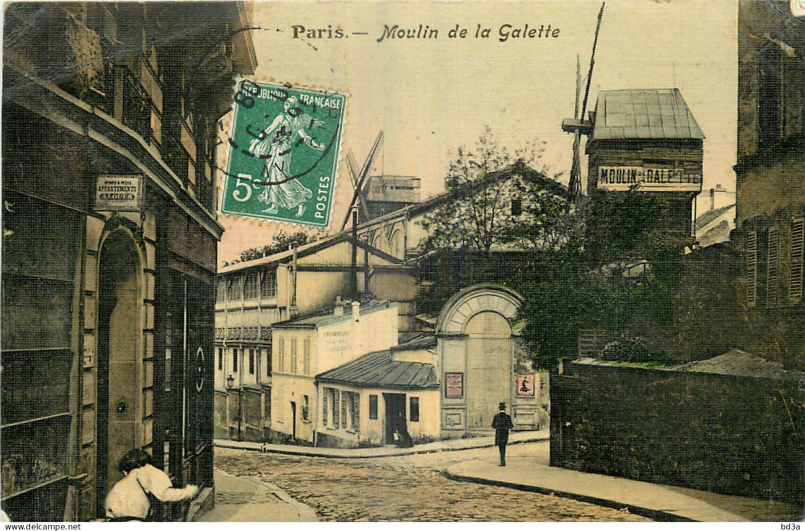 75 - PARIS - MOULIN DE LA GALETTE - Arrondissement: 18