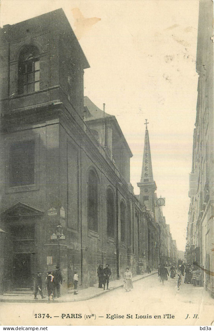 75 - PARIS - EGLISE DE SAINT LOUIS EN L'ILE - Eglises