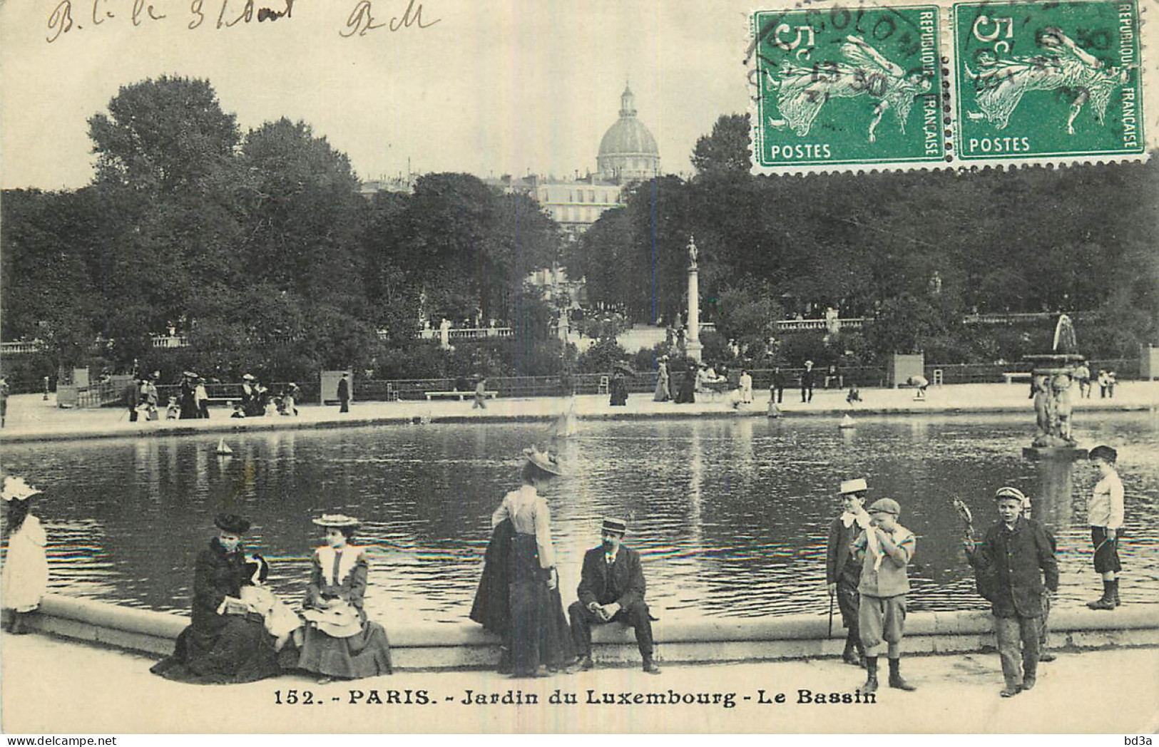 75 - PARIS - JARDIN DU LUXEMBOURG - LE BASSIN - Parken, Tuinen