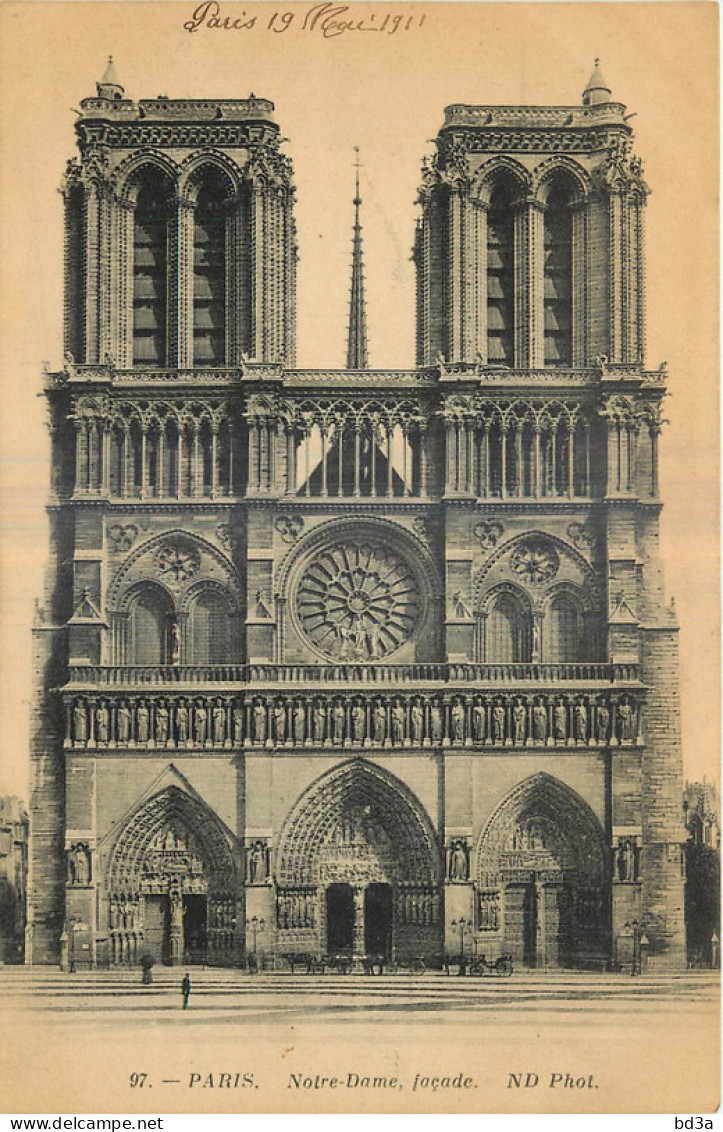 75 - PARIS - NOTRE DAME - Notre-Dame De Paris