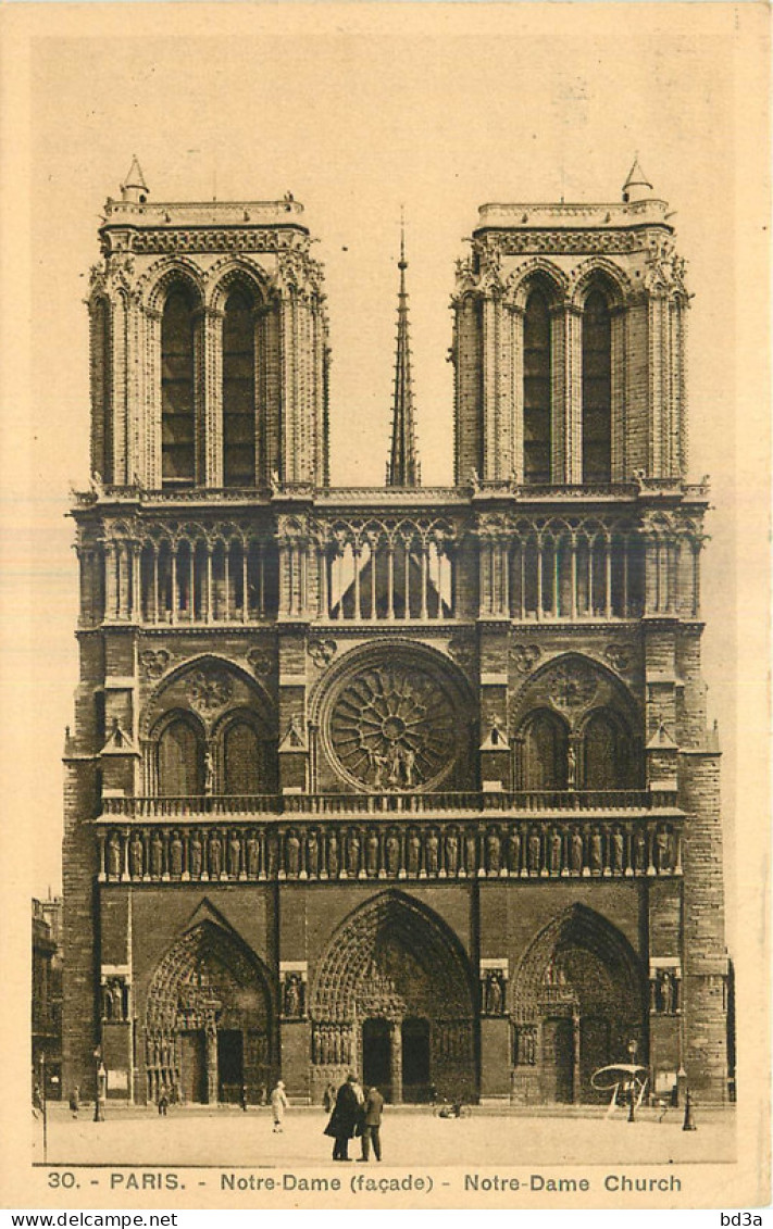 75 - PARIS - NOTRE DAME - Notre-Dame De Paris