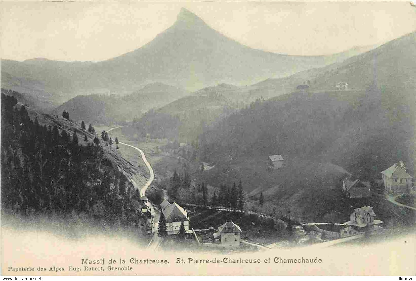 38 - Saint Pierre De Chartreuse - Vue Générale - Le Chamechaude - Précurseur - CPA - Voir Scans Recto-Verso - Sonstige & Ohne Zuordnung