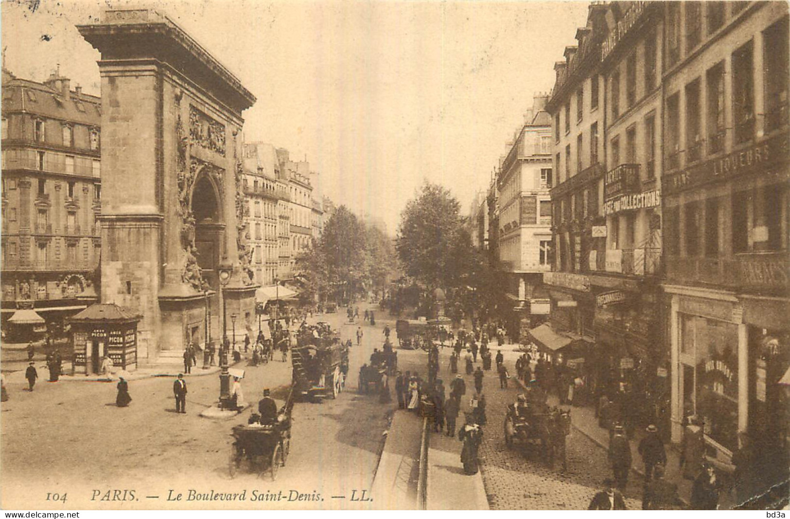 75 - PARIS - BOULEVARD SAINT DENIS - Arrondissement: 03