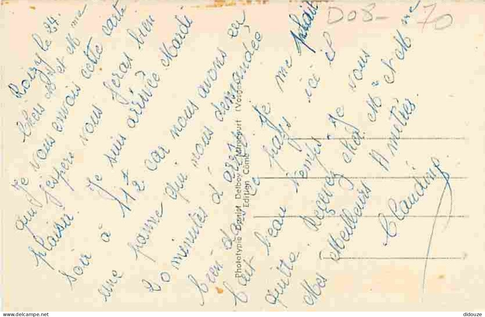 08 - Roizy - Rue Neuve - Correspondance - CPA - Voir Scans Recto-Verso - Andere & Zonder Classificatie