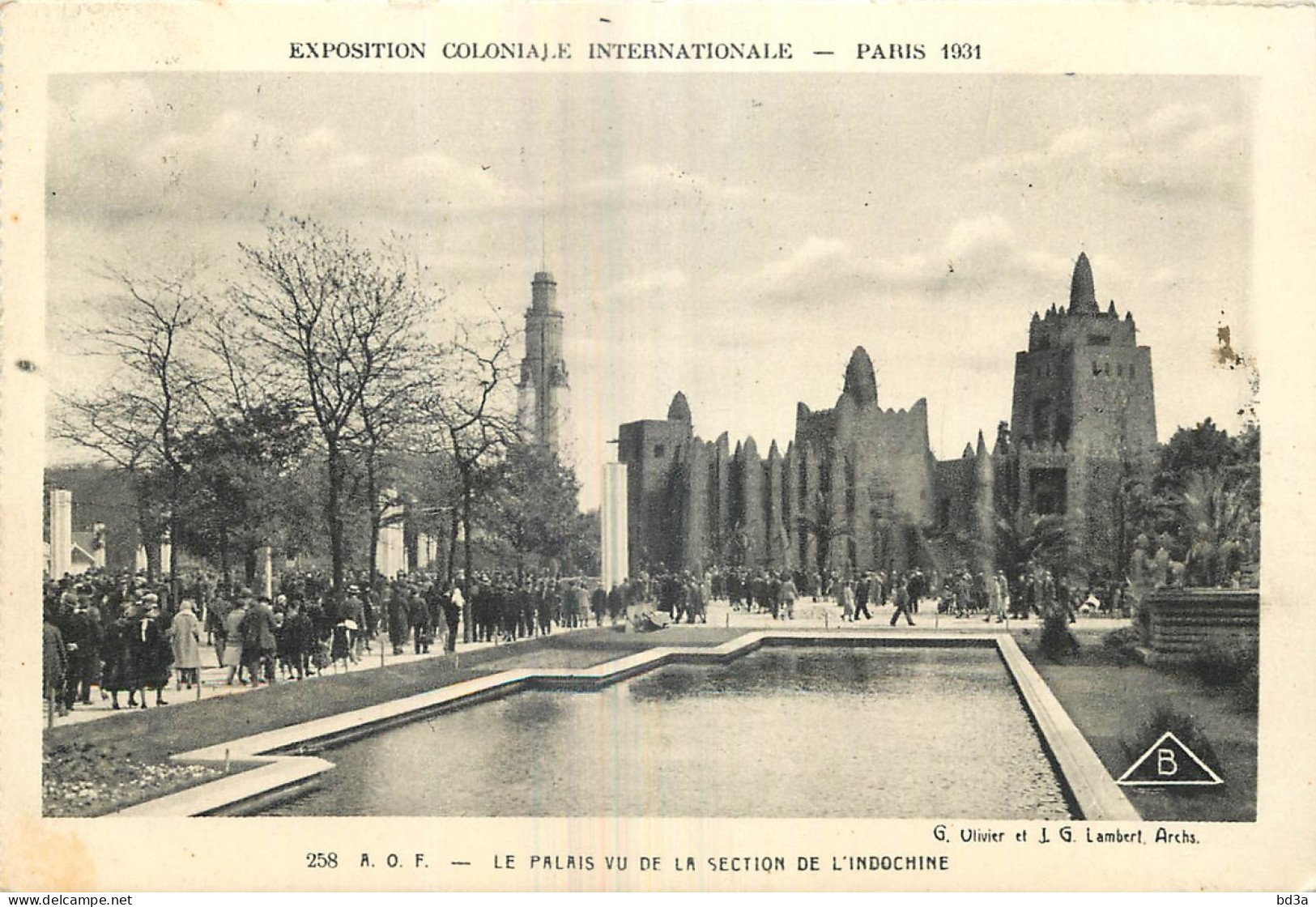 75 - PARIS - EXPOSITION 1931 - PALAIS DE L'INDOCHINE - Expositions