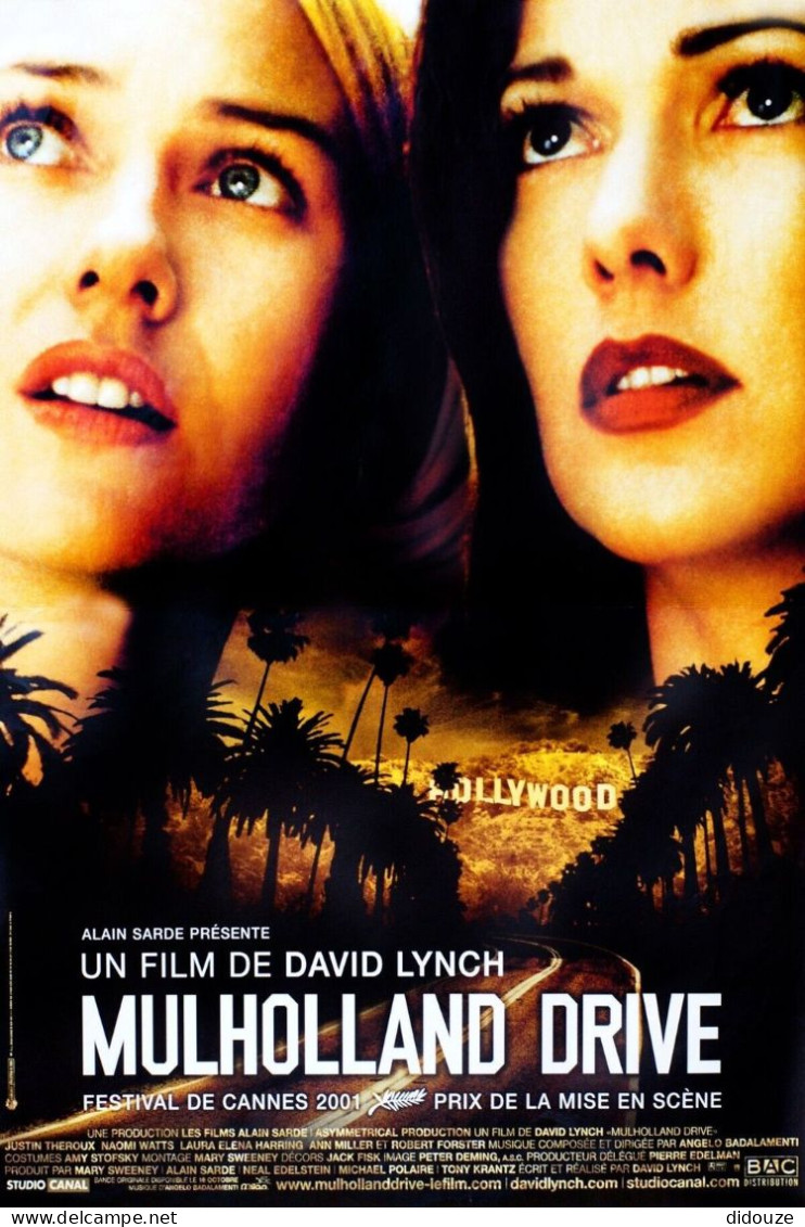 Cinema - Mulholland Drive - Affiche De Film - CPM - Carte Neuve - Voir Scans Recto-Verso - Posters On Cards