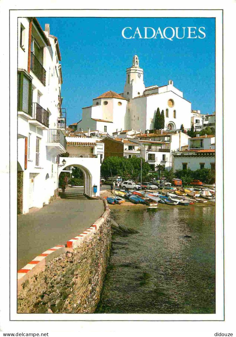 Espagne - Espana - Cataluna - Costa Brava - Cadaques - Iglesia - Eglise - CPM - Voir Scans Recto-Verso - Gerona