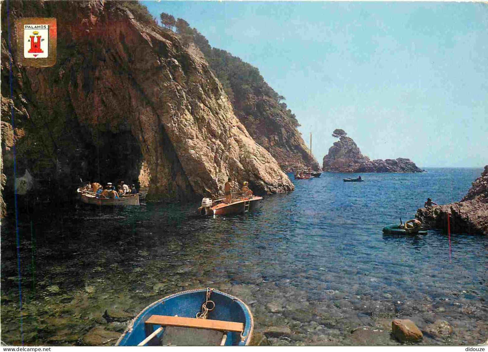 Espagne - Espana - Cataluna - Costa Brava - Palamos - Foradada Del Castell - Blasons - CPM - Voir Scans Recto-Verso - Gerona