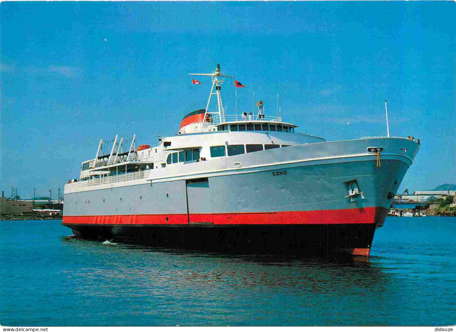 Bateaux - Bateaux Promenade - MV Coho - Victoria - This Popular Vessel Connects Vancouver Island With The American Mainl - Autres & Non Classés