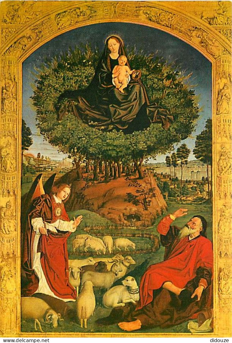Art - Peinture Religieuse - Nicolas Froment - Aix En Provence - Cathédrale Saint Sauveur - Triptyque Du Buisson Ardent - - Tableaux, Vitraux Et Statues